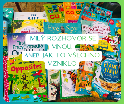 Milý rozhovor o tom, jak vznikl projekt MY English Books :-) 