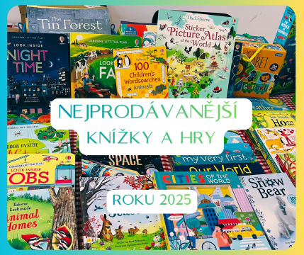 Inspirace pro vás - Nejprodávanější anglické knížky a společenské hry roku 2025