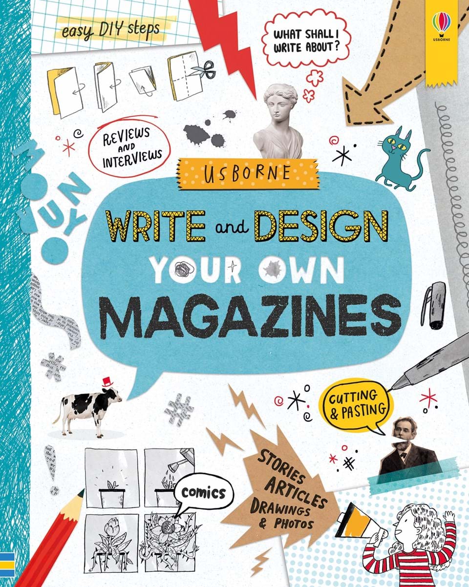 Write and design your own magazines