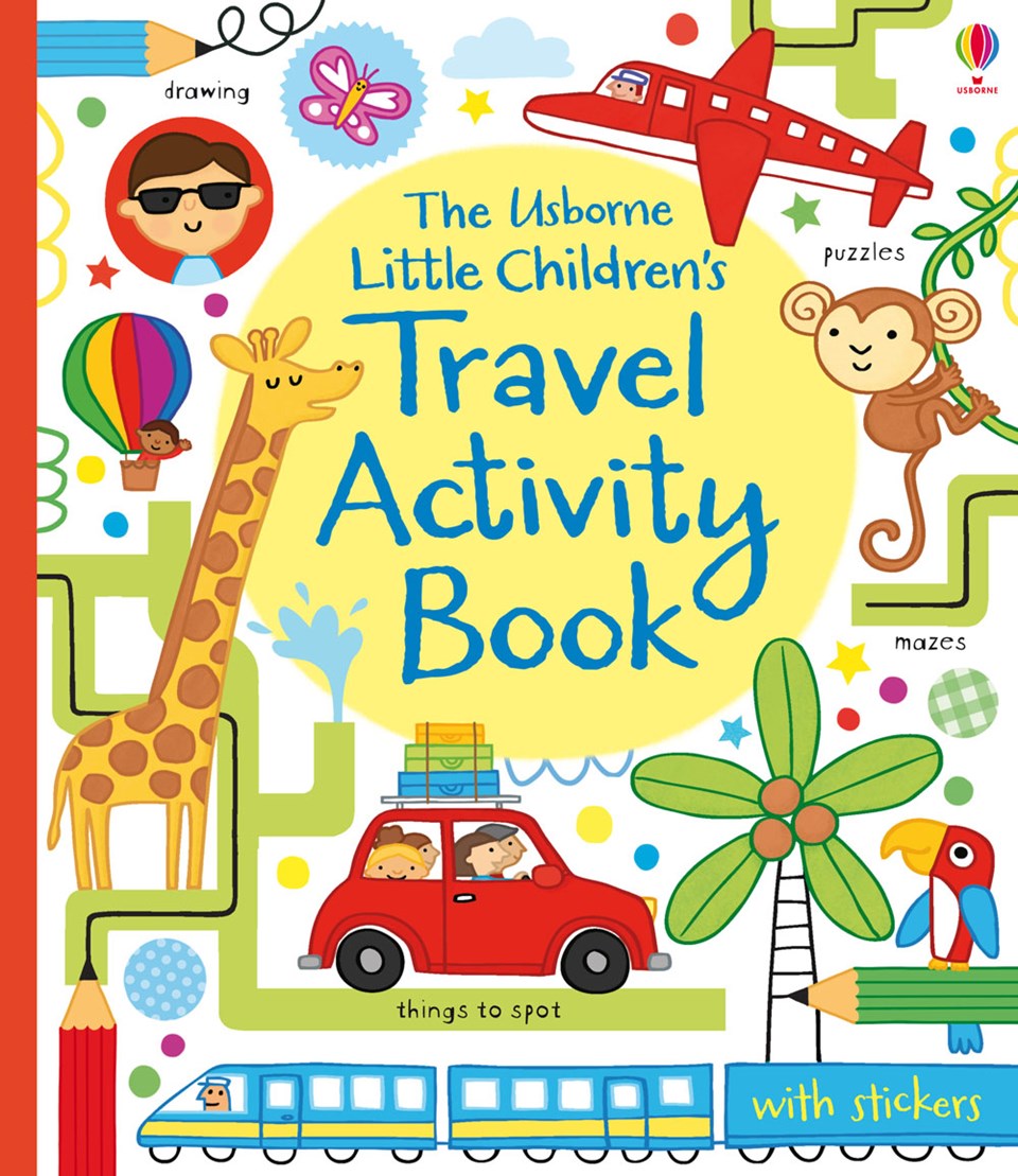 Little children's travel activity book