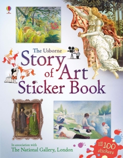 Story of art sticker book