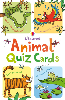 Animal quiz cards